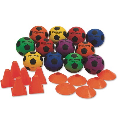 S&S Foot Golf Pro Easy Pack, Assorted Colors, 28/Pack (W14308)