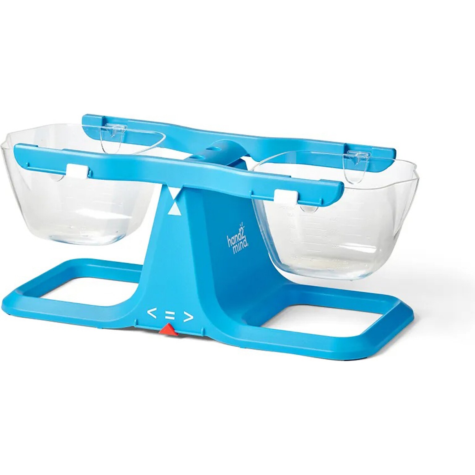 hand2mind Nestable Bucket Balance, Blue/White (93402)