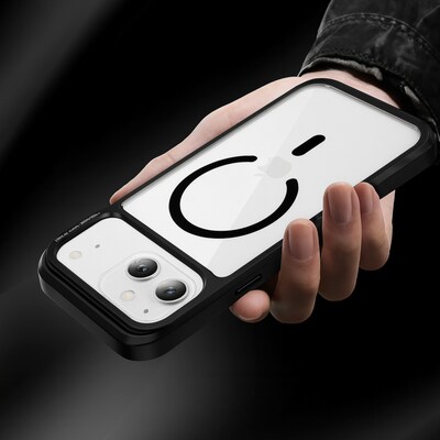 SaharaCase Raider Series MagSafe Compatible Phone Case for iPhone 17 Pro Max, Shock Absorbing, Scorpion Black (CP01009)