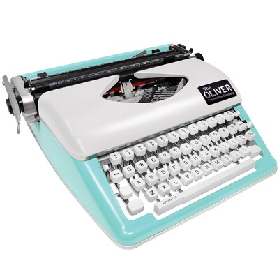The Oliver Typewriter Company Timeless Manual Typewriter, Retro (OTTE-1667)