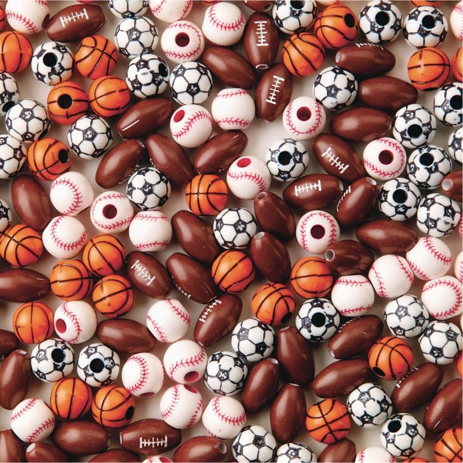 S&S Sport Bead Assortment, 144/Pack (BE1289)