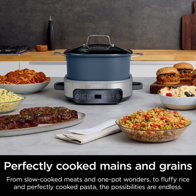 Ninja Foodi 6.5 Qt. Slow Cooker, Seasalt Grey (MC1101)