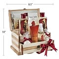 Freida and Joe French Vanilla Fragrance Spa & Skin Care Gift Set in a Wooden Jewelry Box (FJ-241)