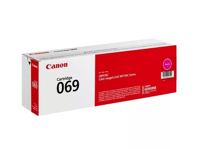 Canon 069 Magenta Standard Yield Toner Cartridge, Print Up to 1,900 Pages (5092C001)