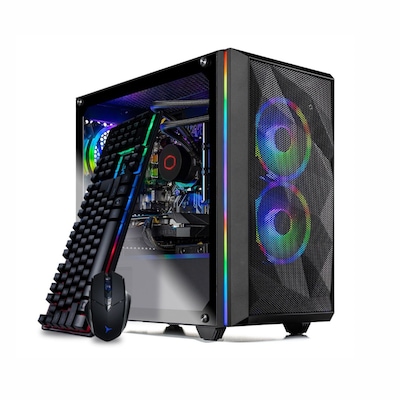 Skytech Chronos Mini Gaming Desktop, Intel  i7-11700F, 16GB RAM, 1 TB SSD, NVIDIA GeForce RTX 3050, Windows 11, Black