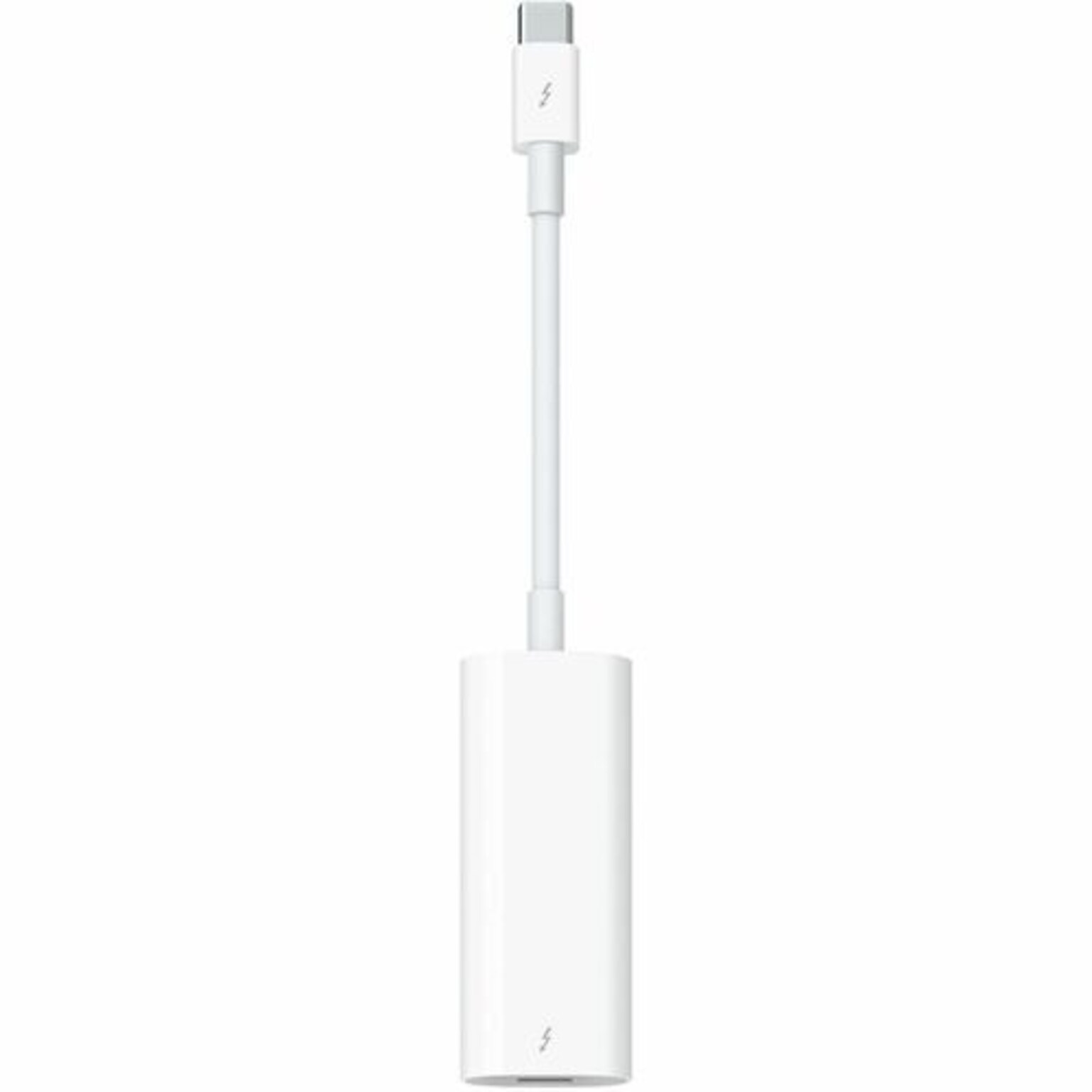 Apple USB-C to Thunderbolt 2 Data Adapter, Male to Female, White (MYH93AM/A)