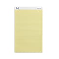 Quill Brand® Standard Series Legal Pad, 8-1/2 x 14, Wide Ruled, Canary Yellow, 50 Sheets/Pad, 12 P