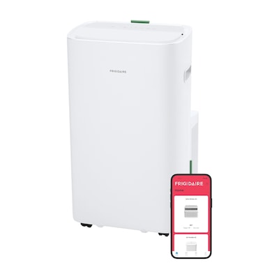 Frigidaire 115-Volt 14000 BTU (10000 BTU DOE) Portable Air Conditioner, WiFi Enabled, White (FHPC142AA1)