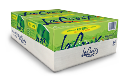 LaCroix Key Lime Sparkling Water, 12 Oz., 24 Cans/Carton (NAV40108)