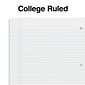 Staples Premium 3-Subject Notebook, 8.5" x 11", College Ruled, 150 Sheets, Blue (ST58314)