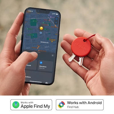 Chipolo POP Bluetooth Tracker, Red (RWS.0000003)