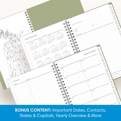 2027 Blue Sky 5" x 8" Weekly & Monthly Planner (164263)