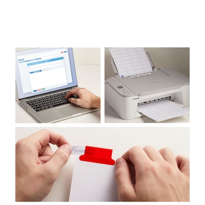 Staples Big Tab Insertable Paper Dividers, 8-Tab, Multicolor, Customizable Binder Dividers for Office & School