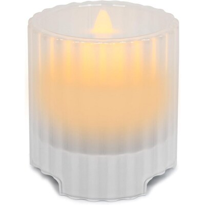 iHome Flameless Candle with Speaker and Rechargeable Battery