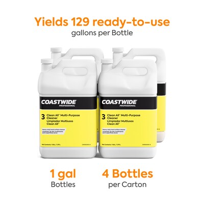 Coastwide Professional Degreaser Clean All, 3.78L, 4/CT (CW310001-A)