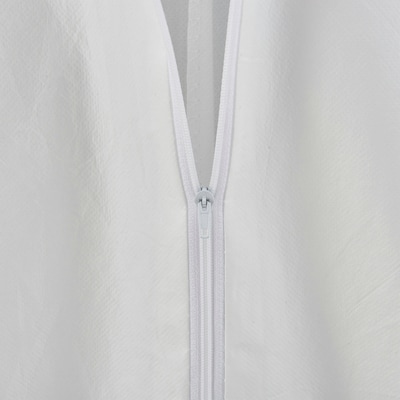 Global Industrial Disposable Microporous Coverall, Elastic Wrists/Ankles, White, 2XL, 25/Case (708189XXL)