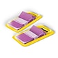 Post-it Flags, 1" Wide, Purple, 100 Flags/Pack (680-PE)