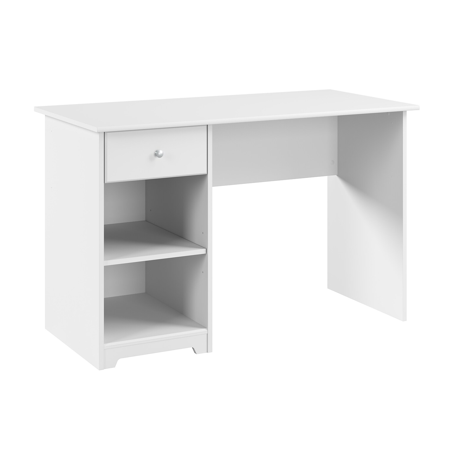 Bush Furniture Cabot 48W Computer Desk with Storage, White (WC31947)