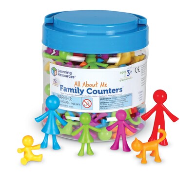 Learning Resources All About Me Family Counters Set, Assorted (LER3372)