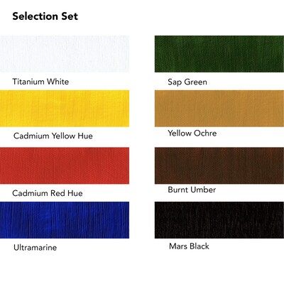 Daler-Rowney System3 Acrylic Paint Jumbo Selection Set, Assorted Colors, 150ml, 8 Pieces (DRW1291001
