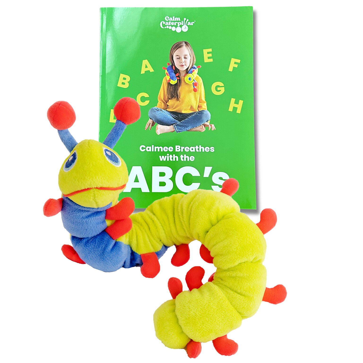 The Calm Caterpillar Calmee the Caterpillar & Calmee Breathes with the ABCs Book (CCJCALMEESET2)