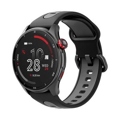 Cubitt AURA Pro Smartwatch, GPS, 36.32mm, Aluminum Case, Obsidian Black Sport Band (CT-AURAP1)