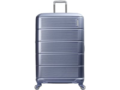 American Tourister Stratum 2.0 32.5 Hardside Stratum Suitcase, 4-Wheeled Spinner, Slate Blue (14235