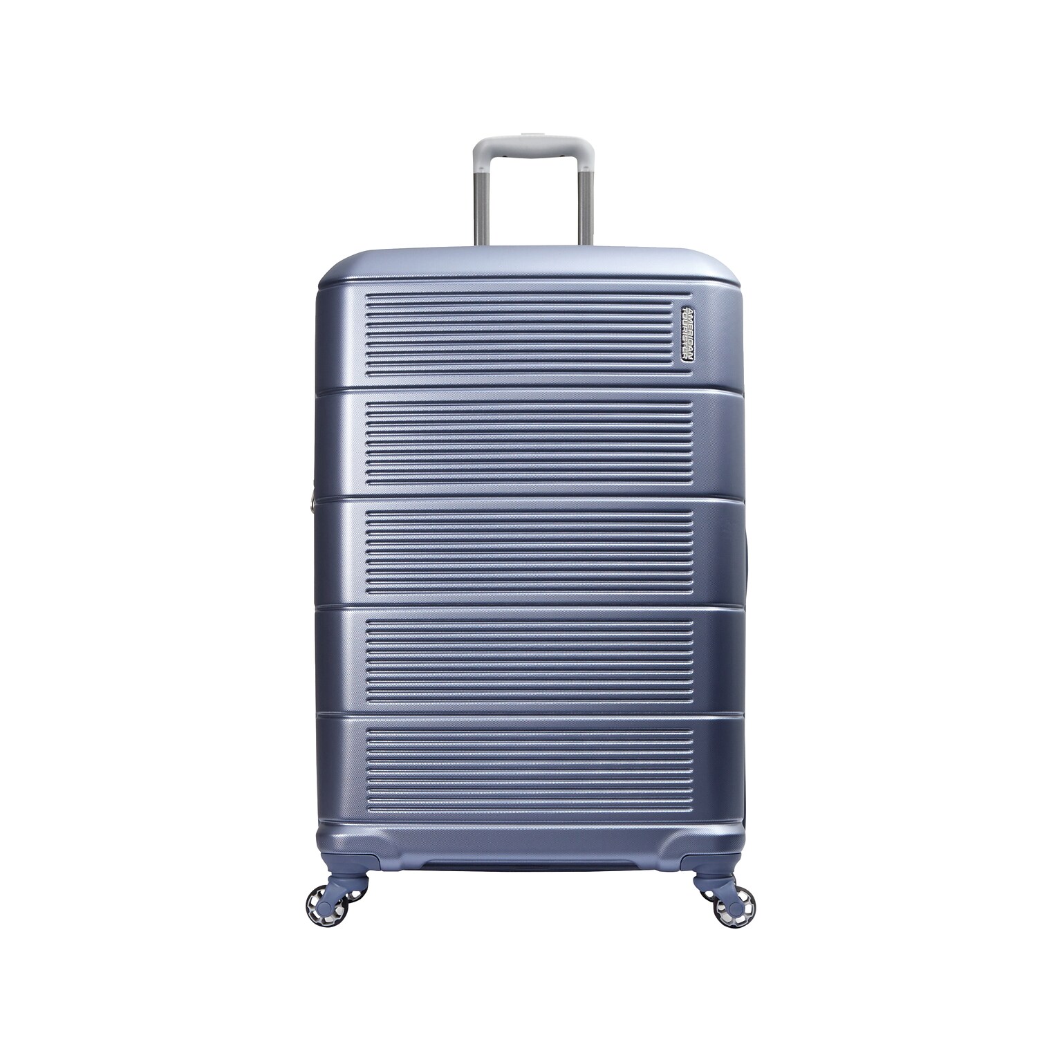 American Tourister Stratum 2.0 32.5 Hardside Stratum Suitcase, 4-Wheeled Spinner, Slate Blue (142350-E264)