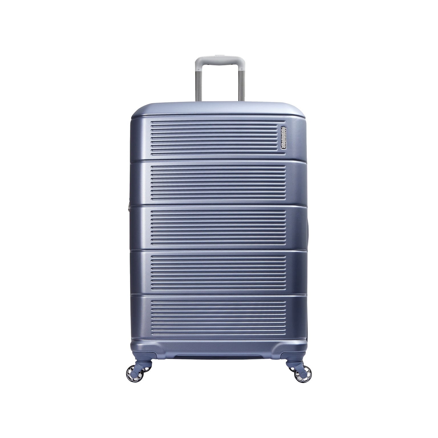 American Tourister Stratum 2.0 32.5 Plastic 4-Wheel Spinner Hardside Luggage, Slate Blue (142350-E264)
