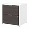 Bush Business Furniture Jamestown 2-Drawer Lateral File Cabinet, Locking, Letter/Legal, Storm Gray/W
