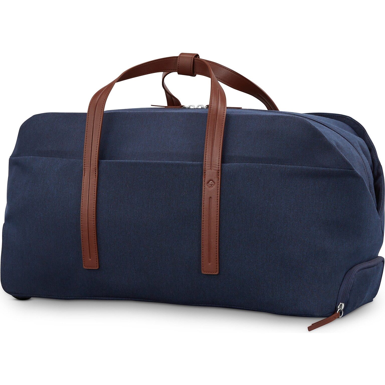 Samsonite Virtuosa 21.5 Polyester Telescoping Weekender Duffel with Wheels, Navy (149198-1596)