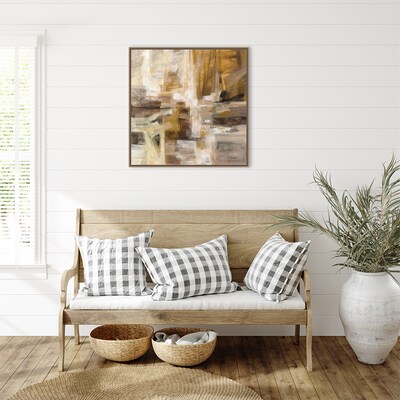 Amanti Art October Sunshine by Silvia Vassileva Framed Canvas Wall Art Print, 30" x 30" (A42678302720)