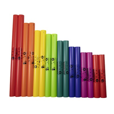 Rhythm Band Instruments Boomwhacker Percussion Tubes Boom! Whack! Pop! Kit, 23/Kit (RB-BW16WP)