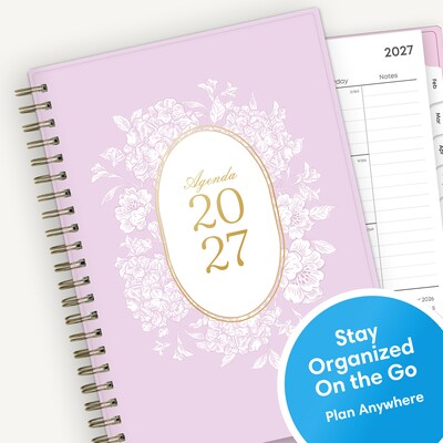 2027 Blue Sky 5" x 8" Weekly & Monthly Planner, Lilac (164287)