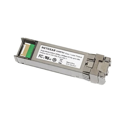 Netgear ProSAFE Gigabit Ethernet Single Mode Transceiver Module, 10000 Mbps (AXM764-10000S)