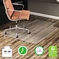 Alera® Hard Floor Chair Mat with Lip, 36" x 48'', Clear Vinyl (CM2E112ALEPL)