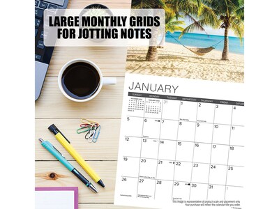 2025 Willow Creek Pun Intended 7" x 7" Monthly Wall Calendar (45930)