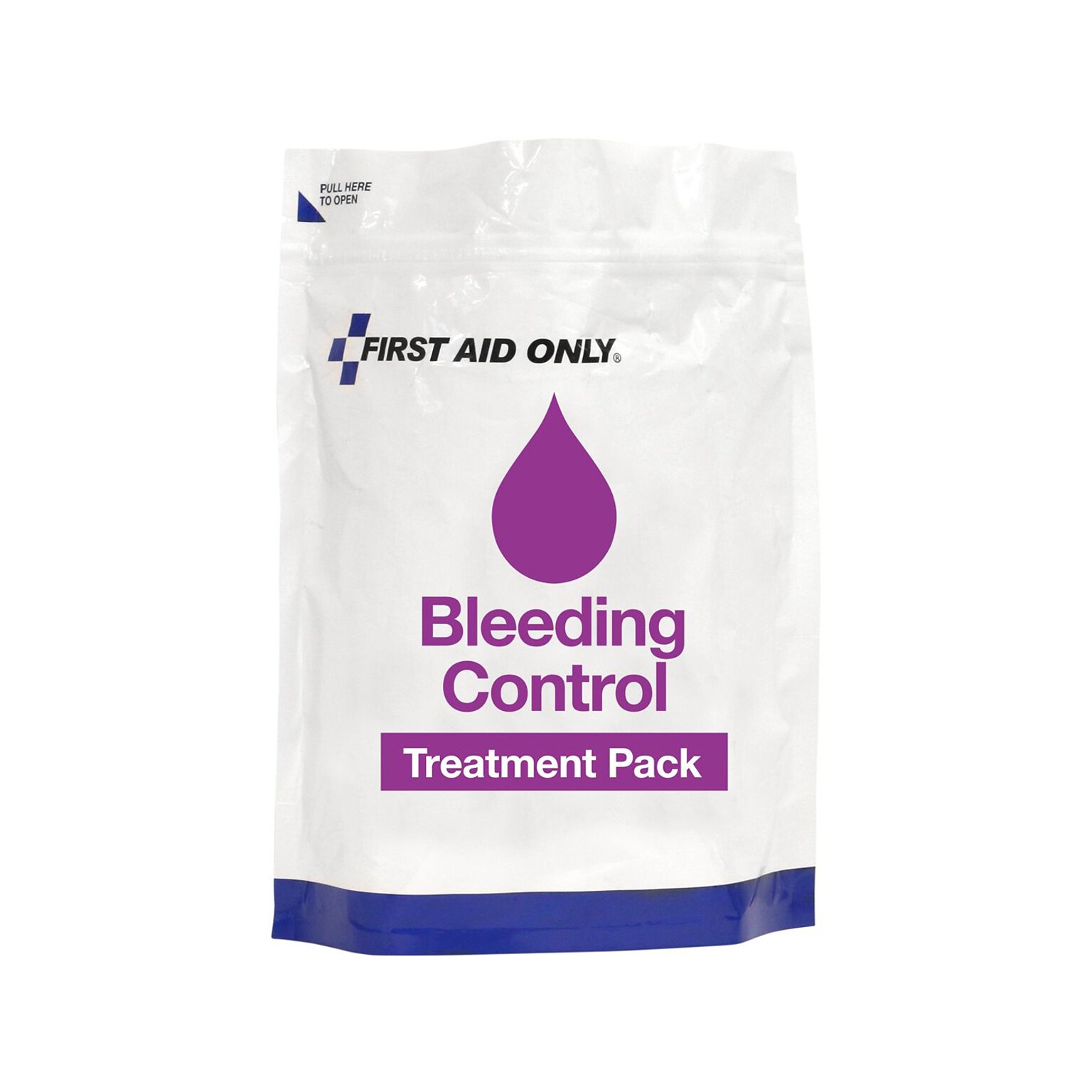 First Aid Only Bleeding Control Treatment Pack, 12 Pieces (91166)