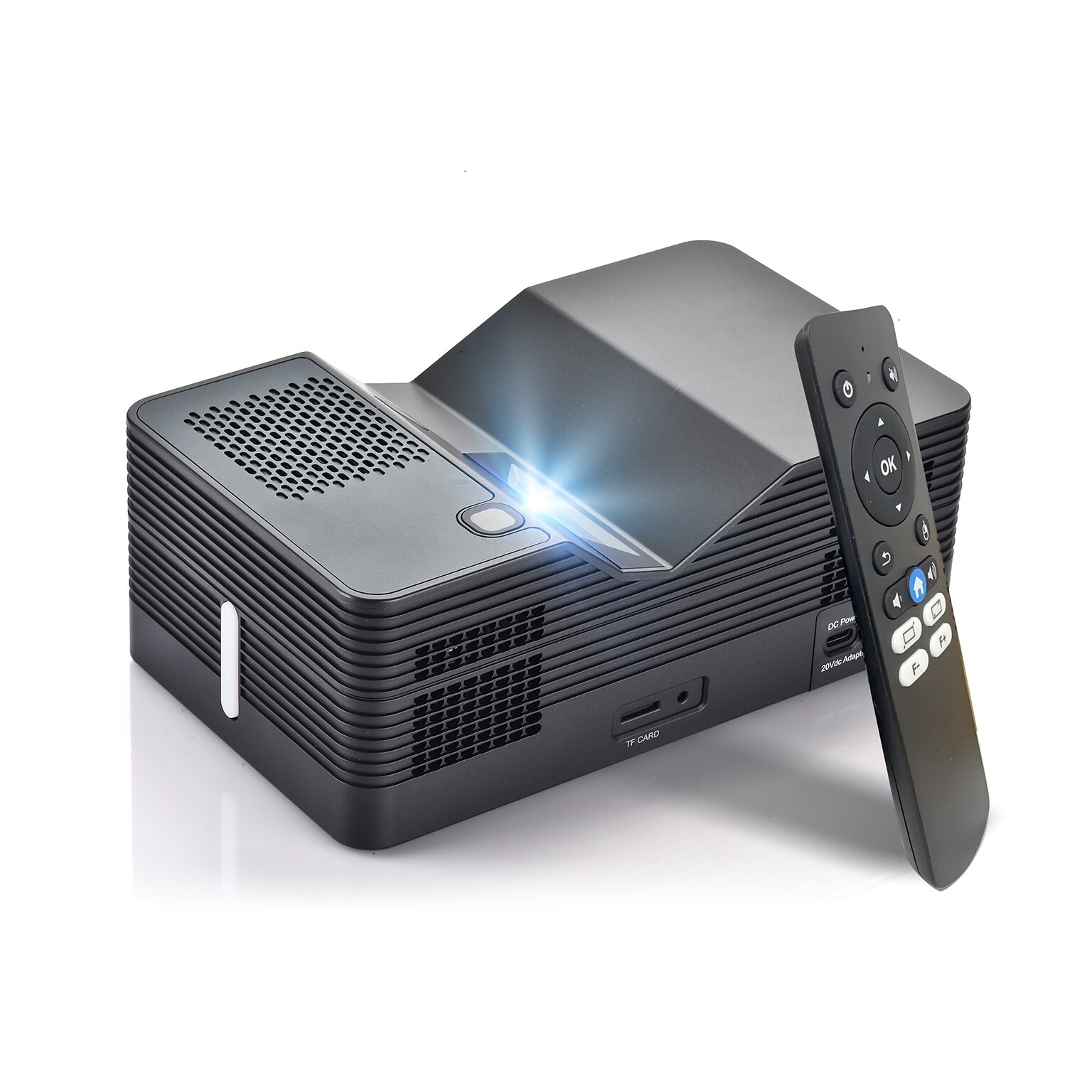 AAXA M8 UST Ultra Short Throw Portable DLP Laser Home Theater Projector, Black (MP-800-UST)