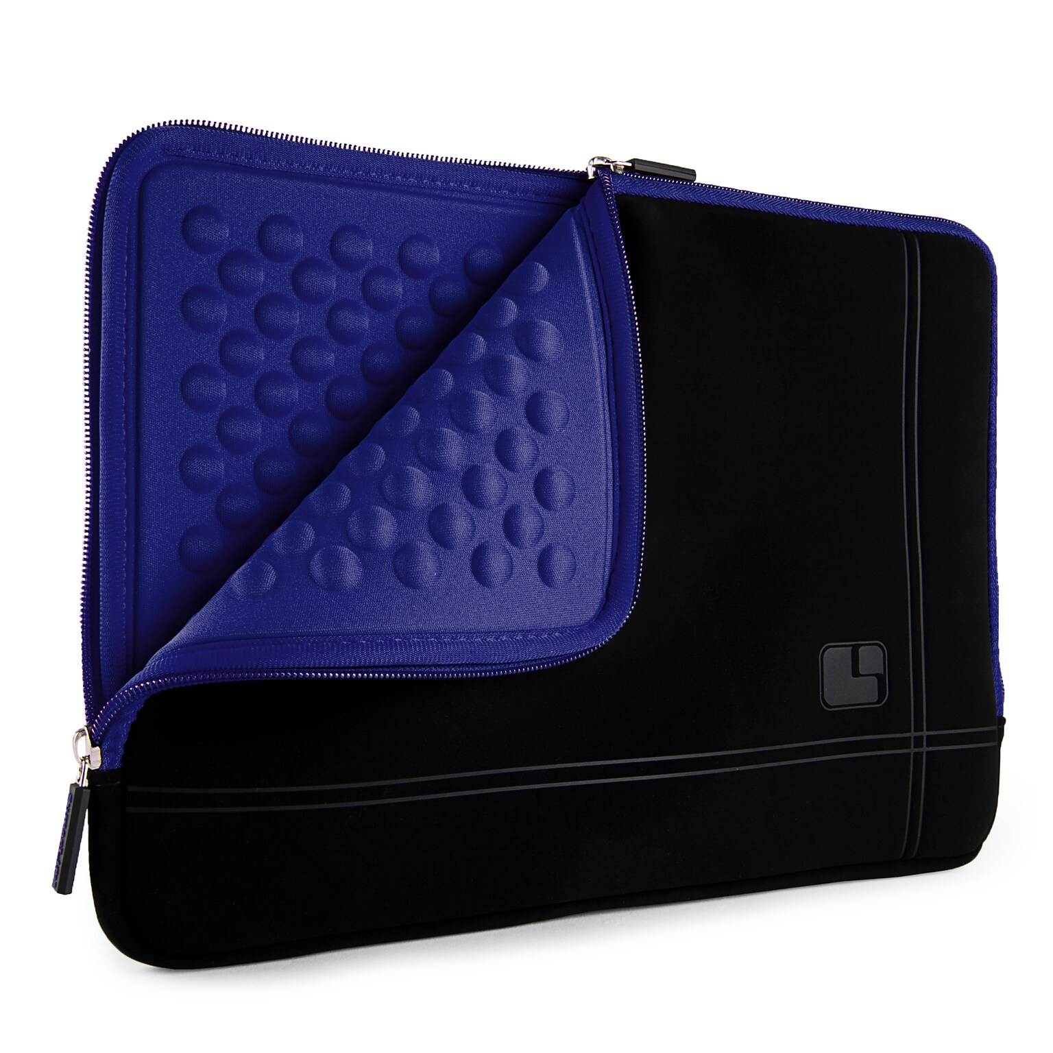 SumacLife 13 Laptop Sleeve, Black/Blue (NBKLEA671)