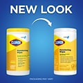 CloroxPro Clorox Disinfecting Wipes, Lemon Fresh, 75 Wipes/Container, 6/Carton (CLO15948)
