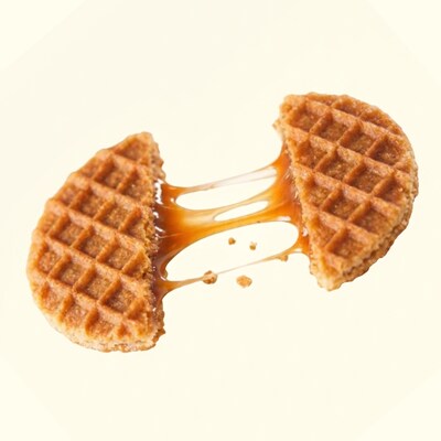Rip Van Minis Dutch Caramel & Vanilla Wafers, 0.28 oz., 32 Packs/Box (8916)