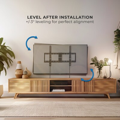 Mount-It! Tilting TV Wall Mount For 42" to 80" Screens, 110 lbs. Max. (MI-311)