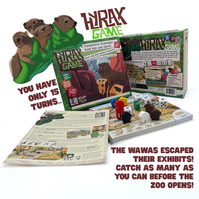 House Fish Balloon Hyrax Board Game (HFBHX)