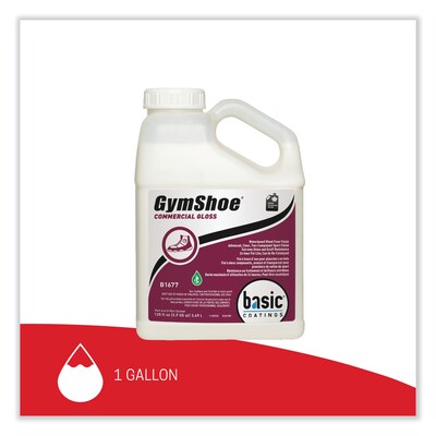 Betco GymShoe Gloss Sport Finish, Mild Scent, 1 Gal. Bottle, 4/Carton (BETB16774312)