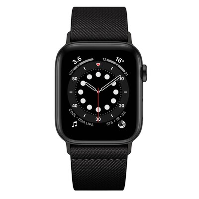 LAX Nylon Mesh Band for Apple Watch, Black