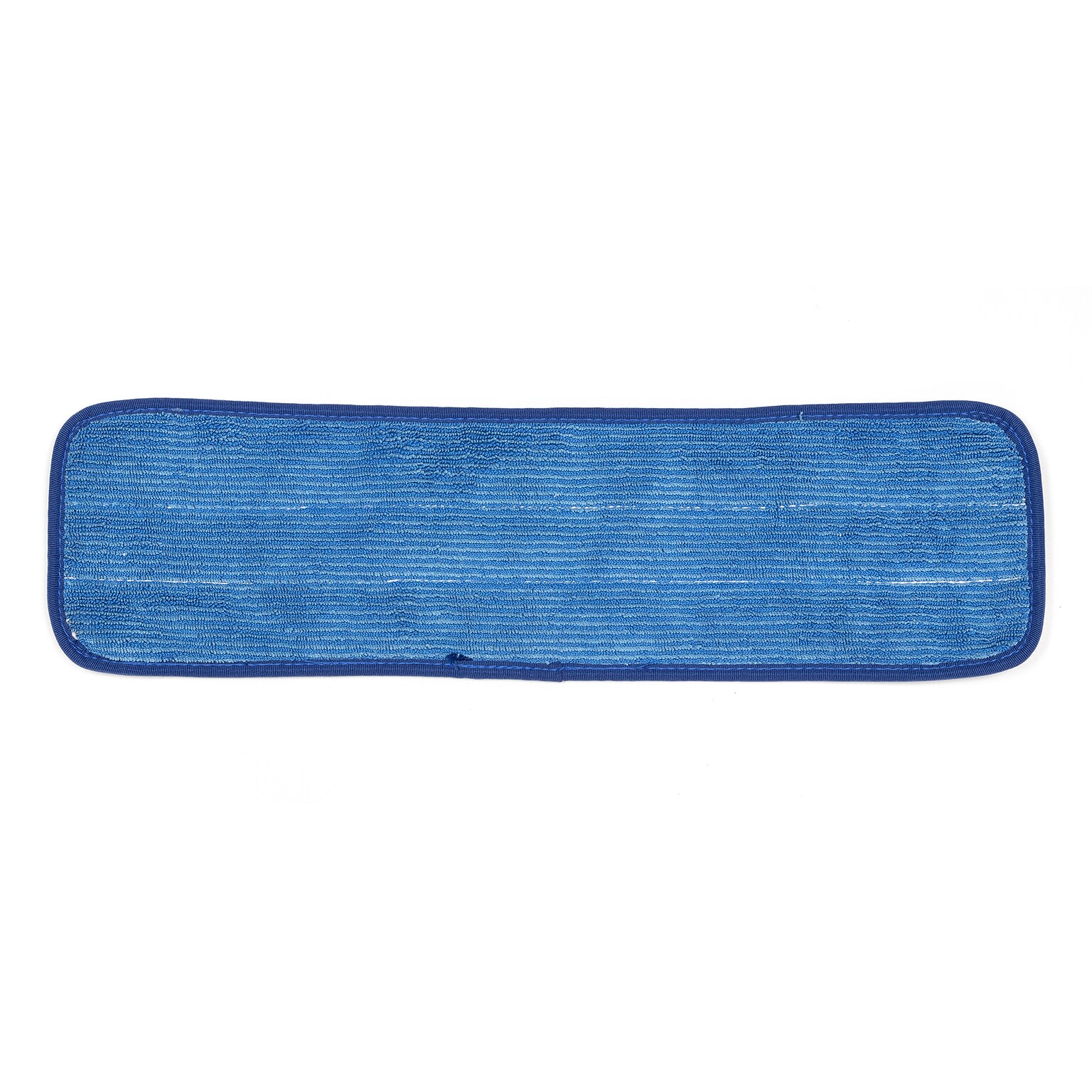 Square Scrub Bucket on a Stick 18 Microfiber Wet Mop Pad, Blue (SS 0403Z)