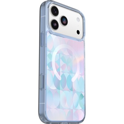 OtterBox Symmetry Series Clear MagSafe Phone Case for iPhone 17 Pro Max, Shock Absorbing, Opal Prism (77-98910)