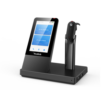 YeaLink WH67 USB-A Bluetooth Mono Phone & Computer Earbud and Console, UC Certified (WH67 UC)