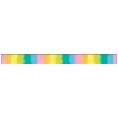 Happily Ever Elementary Creatively Inspired Straight Borders, 3" x 3', Watercolor, 6/Bundle (CD-108503-6)